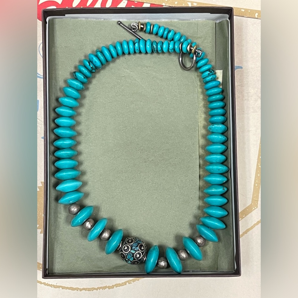 Turquoise Beaded Necklace